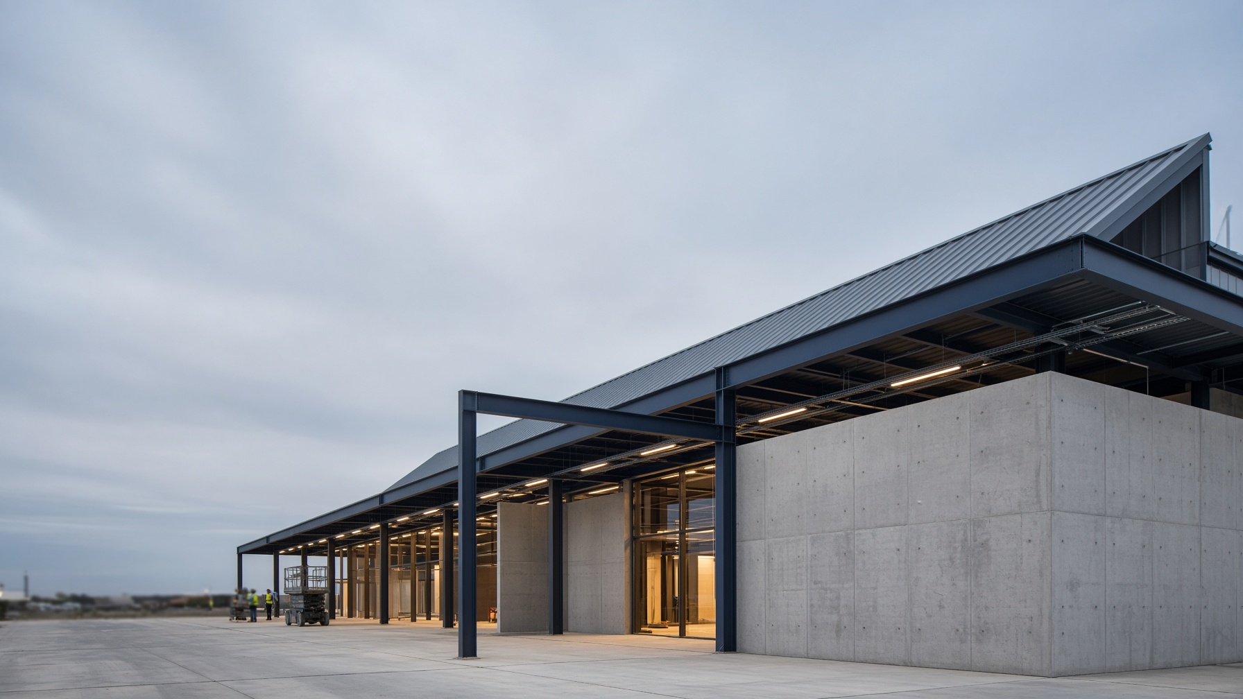 Obra civil, eléctrica y metalmecánica en ejecución